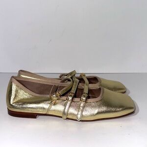 Mansur Gavriel Square Toe Mary Jane Ballet Flats